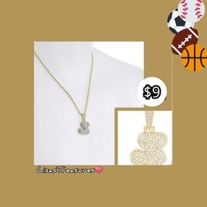 Men's Initial S Necklace